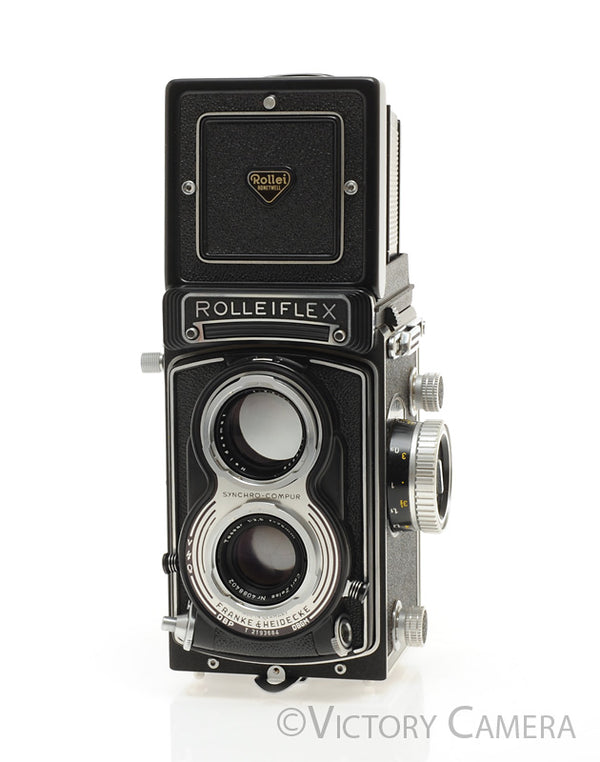 Rollei Rolleiflex T TLR Medium Format Film Camera w/ Zeiss 75mm f3.5 [