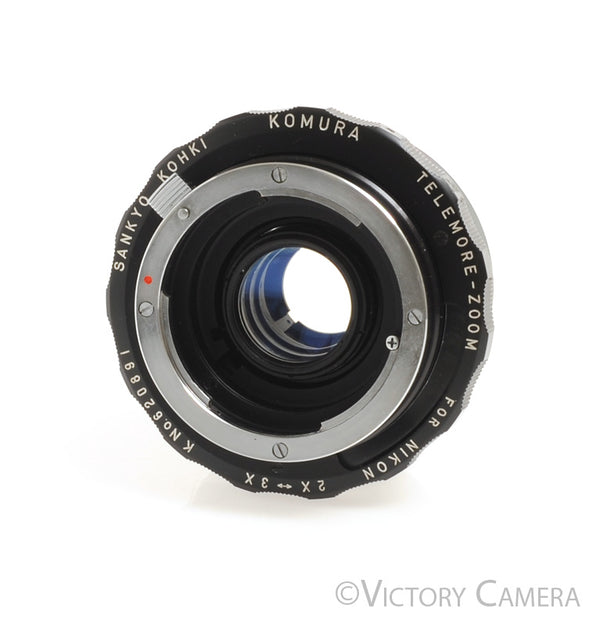 Sankyo Kohi Komura Telemore-Zoom 2x-3x Teleconverter for Nikon -Cool-