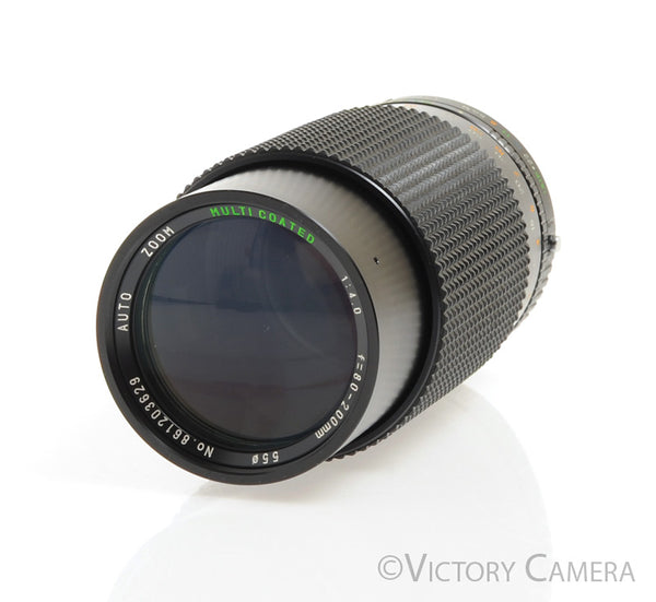 Sears 80-200mm f4 Multicoated Telephoto Zoom Lens for Pentax K Mount [