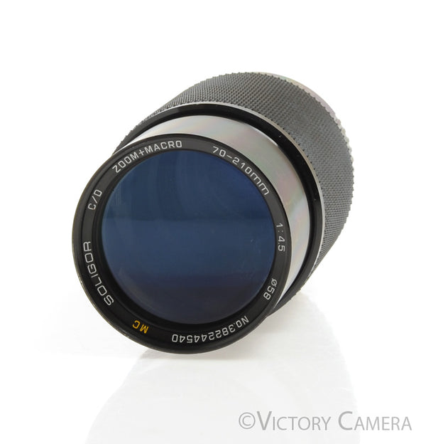 Soligor 70-210mm f4.5 MC Telephoto Zoom Lens for Pentax K Mount [EXC]