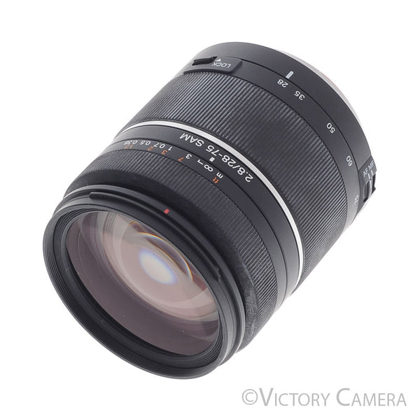 SONY 28-75mm F2.8 SAM SAL2875 αマウント レンズ Sony 28-75mm f2.8 SAM SAL2875 Zoom Lens for A Mount [EXC+]