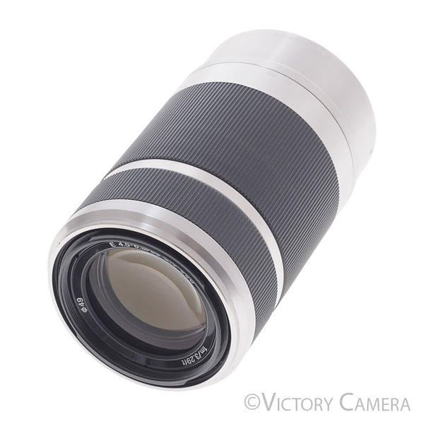 Sony E 55-210mm f4.5-6.3 OSS SEL55210 Chrome Lens for E-Mount Cameras