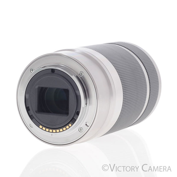Sony E 55-210mm f4.5-6.3 OSS SEL55210 Chrome Lens for E-Mount Cameras