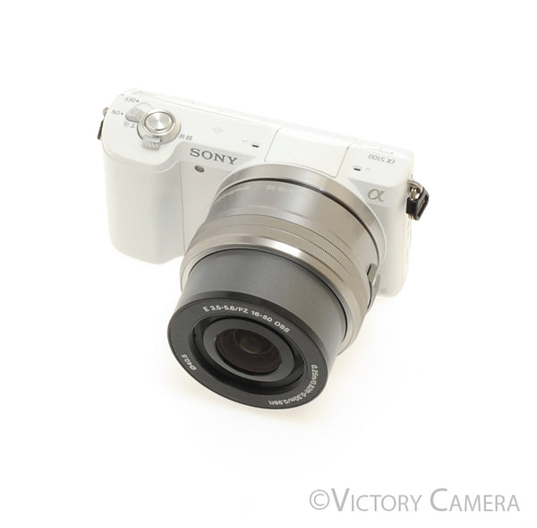 Sony Alpha a5100 24.3MP White Mirrorless Camera w/ 16-50mm Zoom Lens [