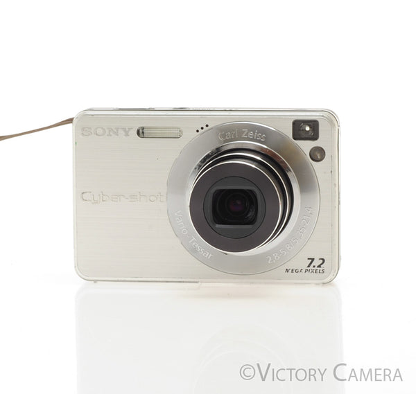 Sony Cybershot DSC-W120 Silver 7.2mp Digital Point and Shoot Camera [E