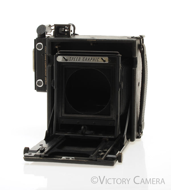 【ジャンク品】Graflex Speed graphic 中判カメラ Graflex Speed Graphic 2 1/4 x 3 1/4 Field Camera w/Tessar 105mm f3