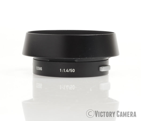 LEICA - Leica 12586 summilux 50mm f1.4 レンズフード Leica 12586 Metal Windowed Lens Shade / Hood for Summilux