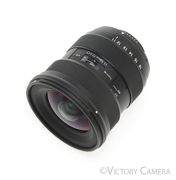 Tokina 11-16mm f2.8 CF atx-i Wide Angle Zoom Lens for Nikon DX [EXC+]