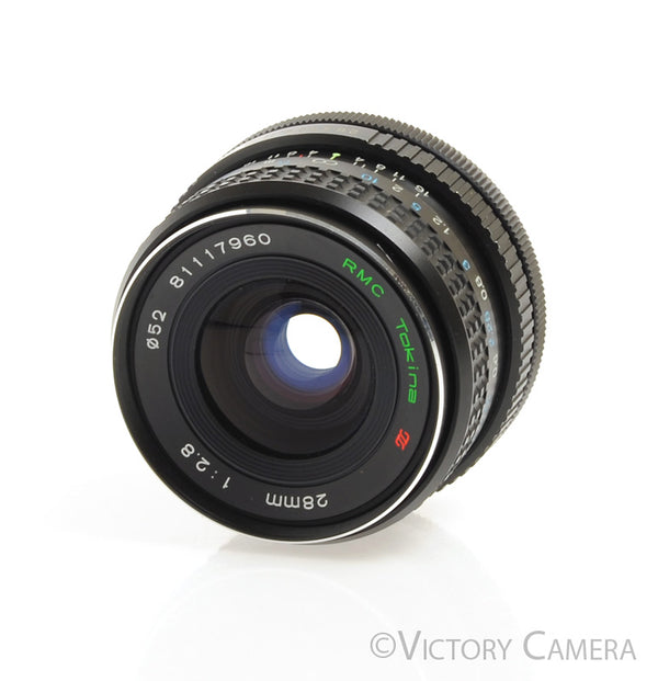Tokina RMC 28mm f2.8 Wide Angle Prime Lens for Canon FD [MINT-]