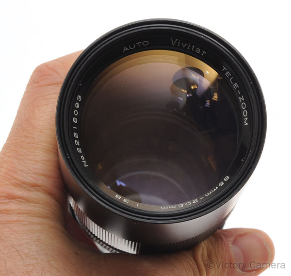 Vivitar Auto 85-205 mm f3.8 Telephoto Zoom Lens for Canon FD [EXC]