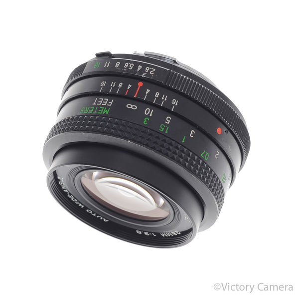 Vivitar 28mm f2.8 Auto Wide-Angle Prime Lens for Minolta MD [EXC-]