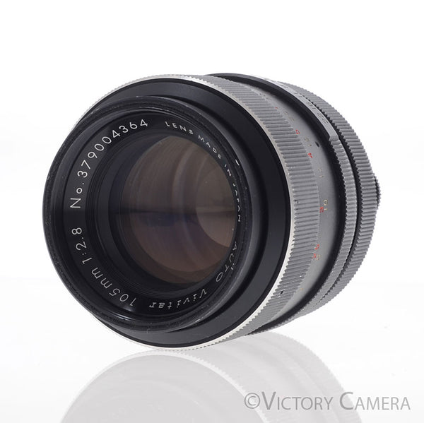 Auto Vivitar 105mm f2.8 Telephoto Lens for M42 Screw Mount [EXC-]