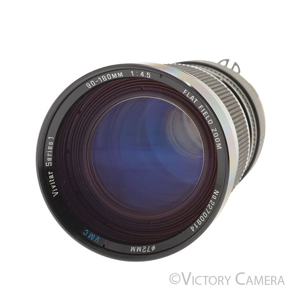 Vivitar Flat Field Zoom 90-180mm F4.5 Macro Nikon AI Lens [EXC-]