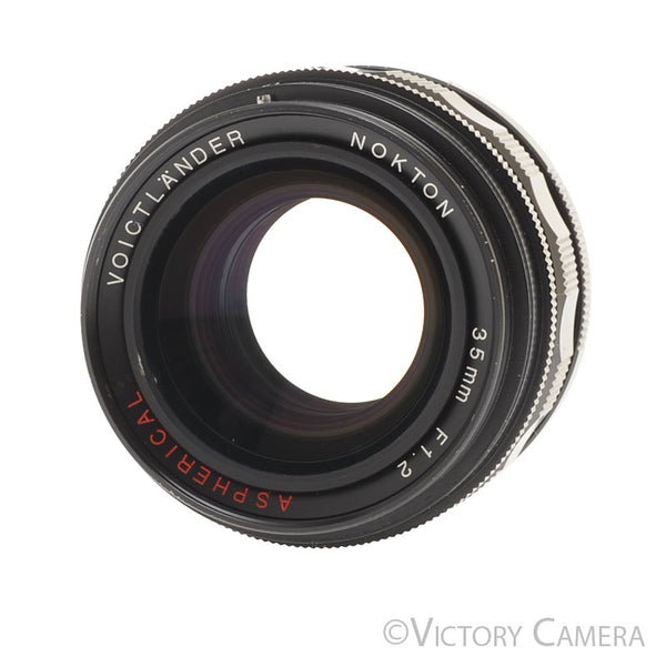 Voigtlander Nokton 35mm f1.2 Aspherical Wide Angle Lens for Leica M [E