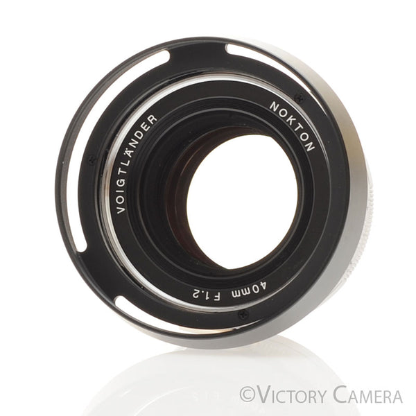 Voigtländer Nokton 40mm F1.2 Leica VM Voigtlander Nokton 40mm f1.2 for Leica M Mount [EXC+]