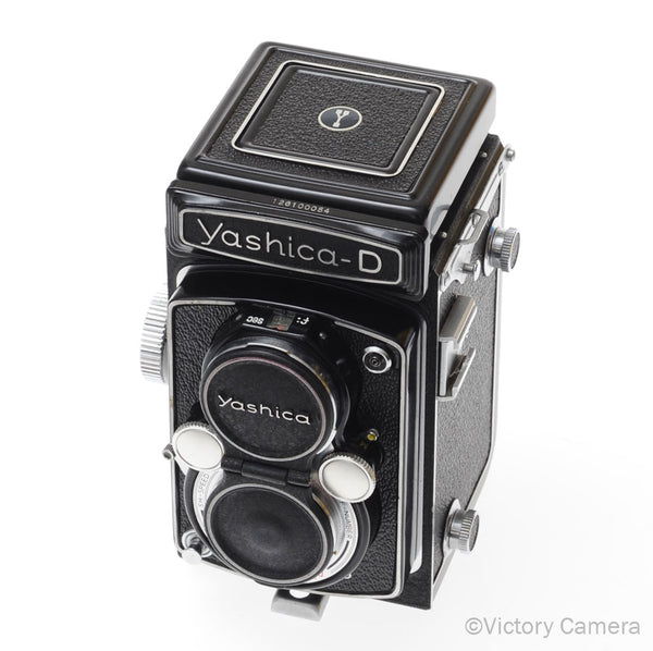 Yashica-D Medium Format TLR 120 Film Camera Yashikor 80mm f3.5 Lens [E