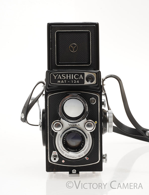 Yashicamat Yashica Mat 124 6x6 TLR Camera w/ 80mm f3.5 Lens -No Meter-