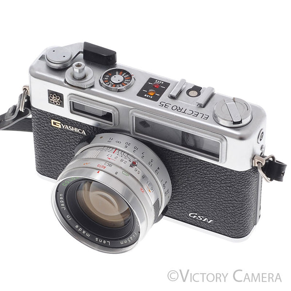 Yashica Electro 35 GSN 35mm Rangefinder Camera w/ 45mm f1.7 Lens [EXC+