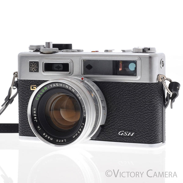 Yashica Electro 35 GSN 35mm Rangefinder Camera w/ 45mm f1.7 Lens [EXC+