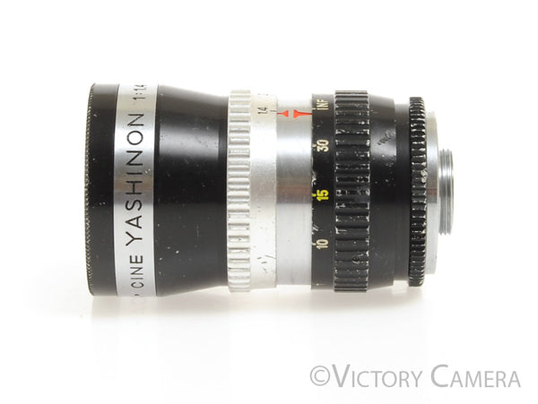 ヤシカYASHICA CINE YASHINON 38mmF1.4#230420 Yashica Cine-Yashinon 38mm f1.4 Prime Lens for D Mount [EXC]