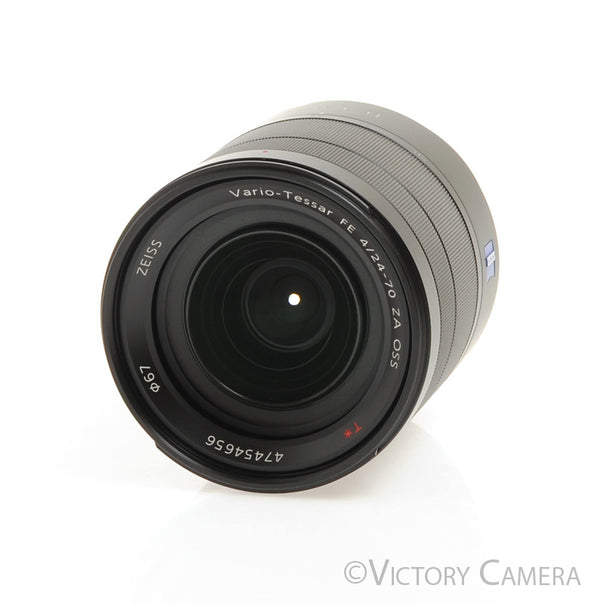 Sony Zeiss Vario-Tessar FE 24-70mm f4 T* E Mount Full Frame Zoom Lens