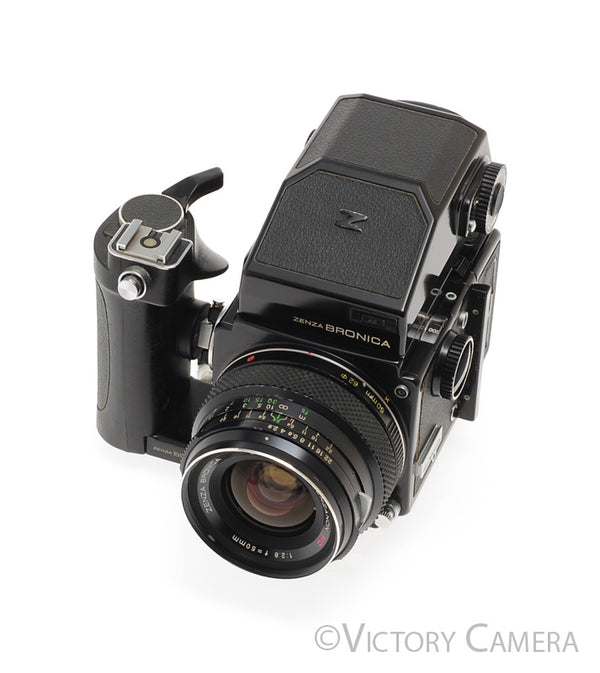 Zenza Bronica ETR Camera w/ 50mm f2.8 Lens 120 Back [EXC-]