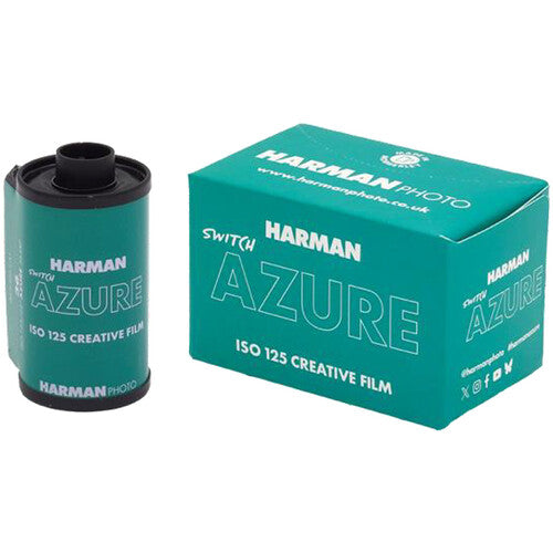HARMAN technology Switch Azure 125 Color Negative Film (35mm Roll Film, 36 Exposures) - Victory Camera