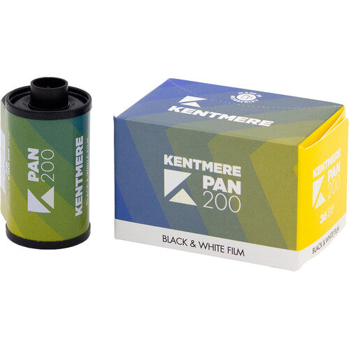 Kentmere PAN 200 Black & White Negative Film (35mm Roll Film, 36 Exposures) - Victory Camera