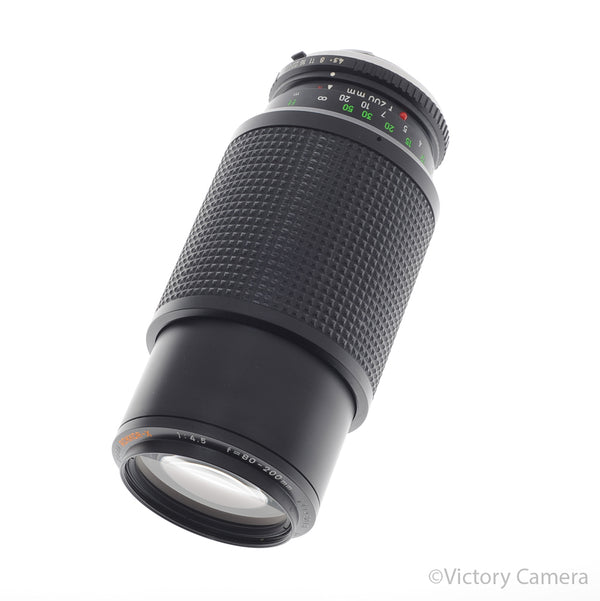 Minolta Rokkor-X 80-200mm f4.5 MC Zoom Telephoto Lens for Minolta [EXC