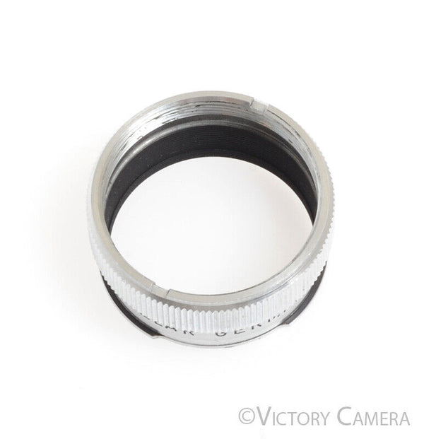 Leica Leitz Genuine SOOPD Chrome Lens Shade for Summitar 5cm f2 Lens [