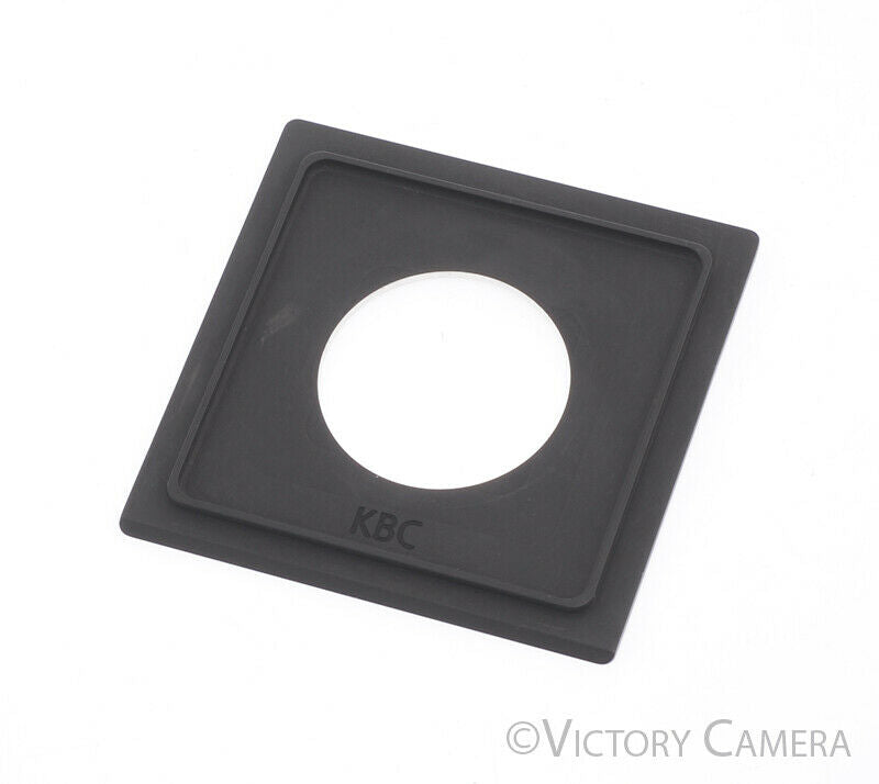 Kanham KBC View Camera Lens Board 109 x 110mm #3 54mm Hole - Victory Camera