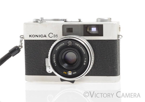 Konica C35 AF with Konica Hexanon 38mm f/2.8 – Film Supply Club