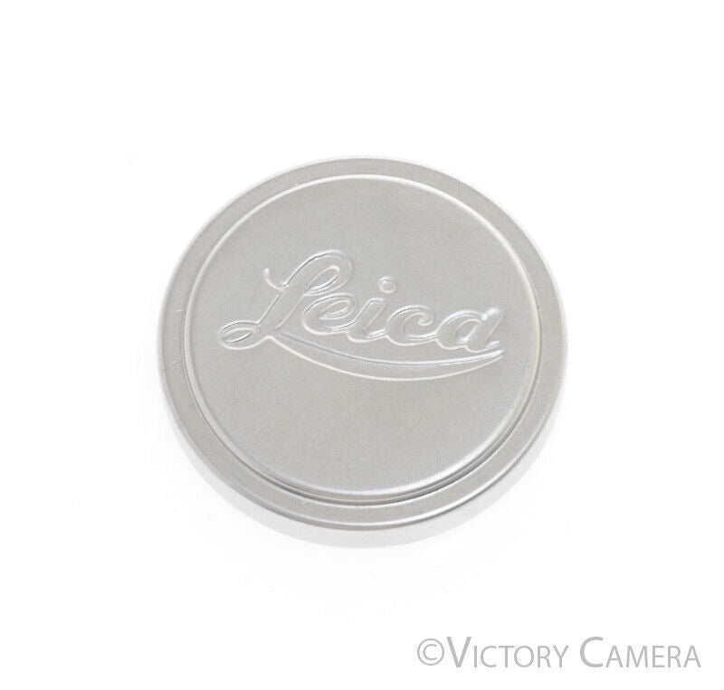 Leica Genuine Chrome A36 36mm Press On Lens Cap -Nice- - Victory Camera