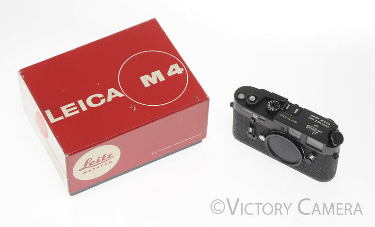 Leica M4 50 Year / Jahr Rangefinder Camera Mint in Box - Victory Camera