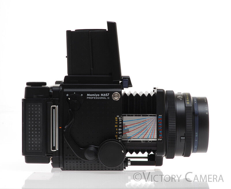 Mamiya RZ67 Pro II 6x7 Camera w/ WLF, 110mm f2.8 Prime Lens 120 Back -Clean- - Victory Camera
