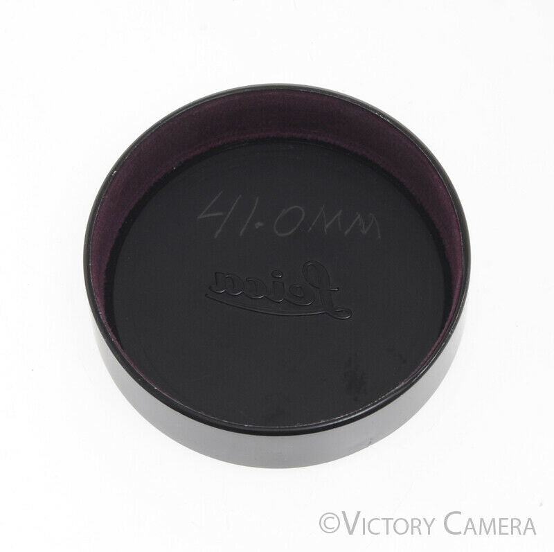 Leica 14044 A72 72mm Black Metal Lens Cap for 200mm f4 Telyt - Victory Camera
