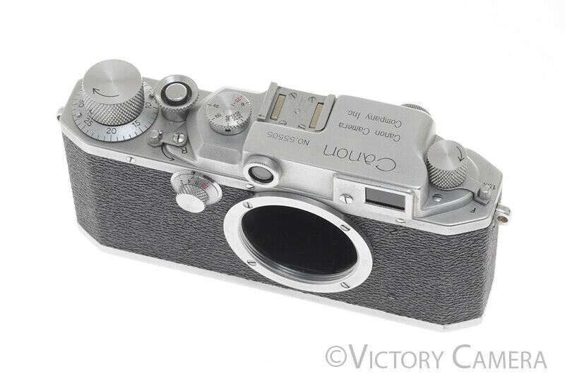 Canon IIC Rangefinder Camera -Rare Camera, Good Serial- - Victory Camera