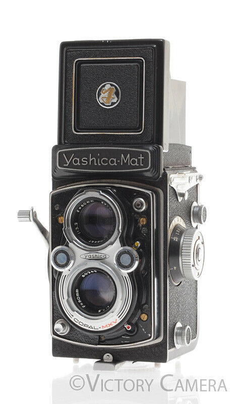 Yashica Mat 6x6 Medium Format TLR w/ Lumaxar 80mm f3.5 Lens -Bargain, As is-