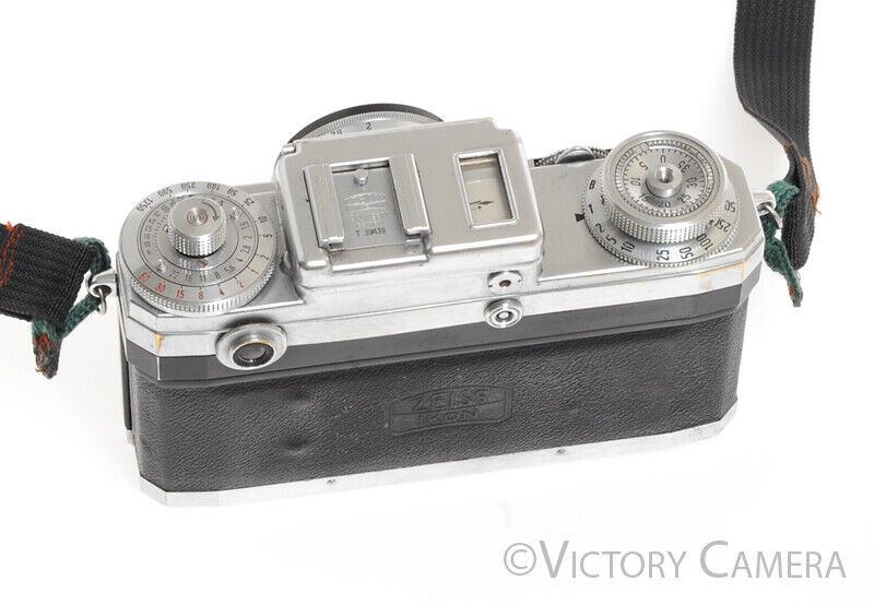 Contax IIIa 35mm Rangefinder Camera w/ 50mm f2 T Sonnar Lens -No Meter- - Victory Camera