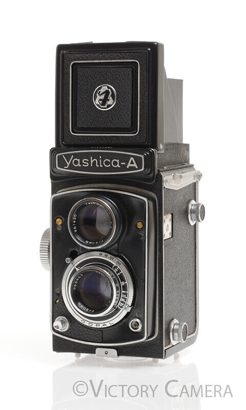 Yashica-A Medium Format TLR 120 Film Camera -Parts / Repair- [BAR]