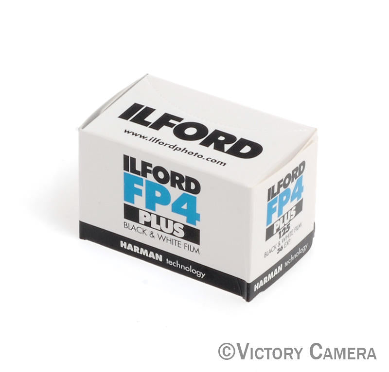 Ilford FP4 Plus Black and White Negative Film One Roll 35mm, 36 Exposures - Victory Camera