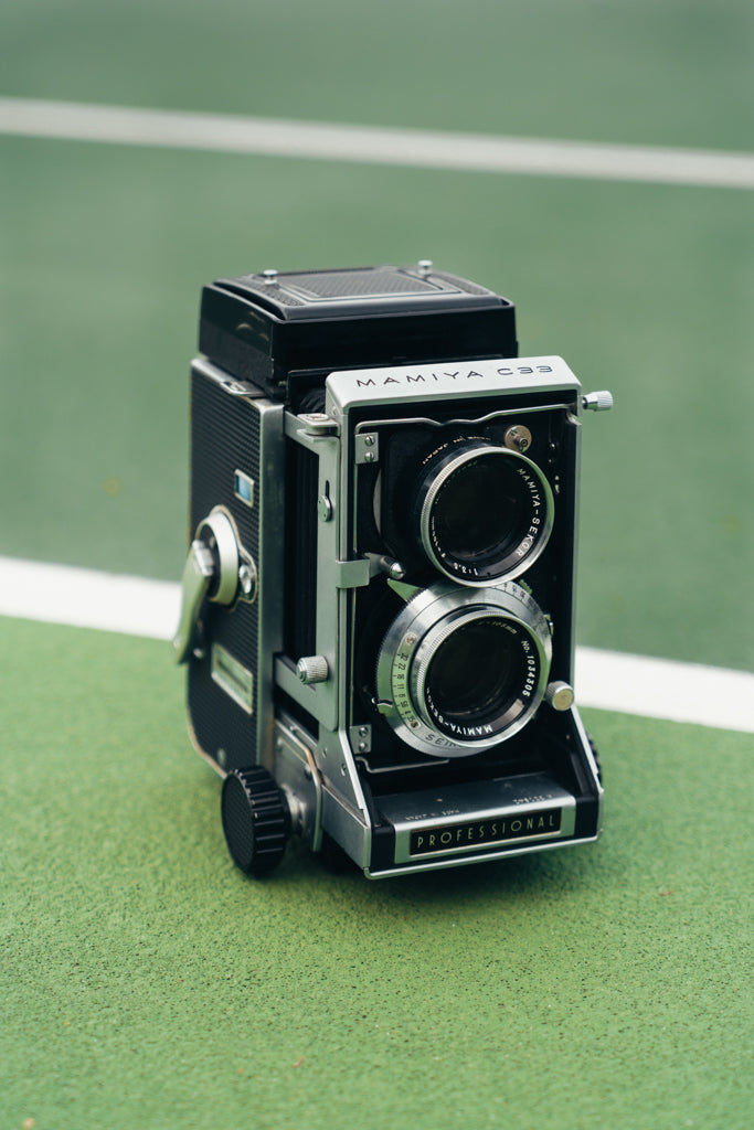 Shooting with the Mamiya C33 Medium Format TLR Camera - by Natasha St Cyr