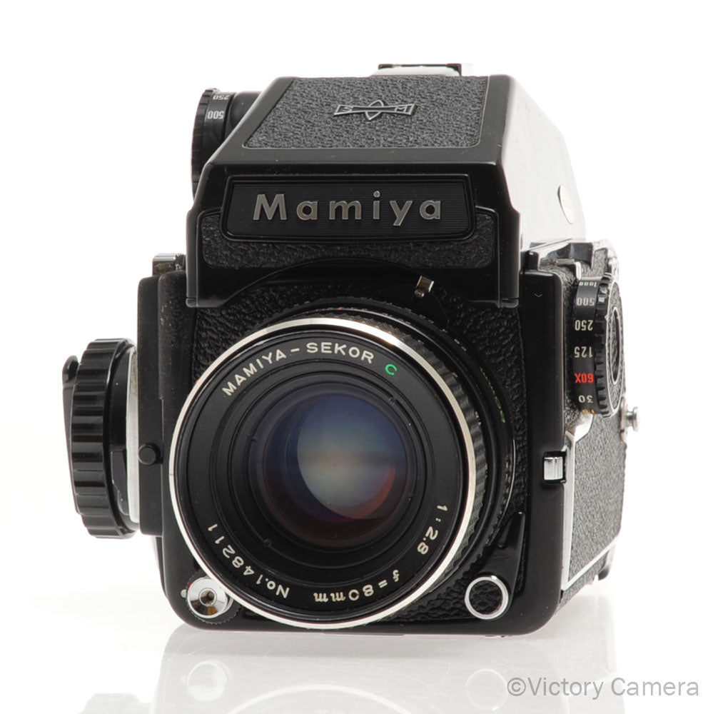 Mamiya m645 1000s 645 Camera w/ Metered Prism & 80mm f2.8 Lens [GOOD] - Victory Camera
