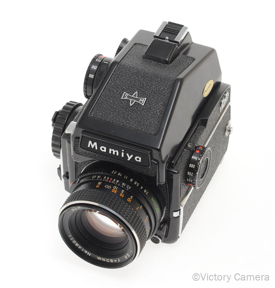 Mamiya m645 1000s 645 Camera w/ Metered Prism & 80mm f2.8 Lens [GOOD] - Victory Camera