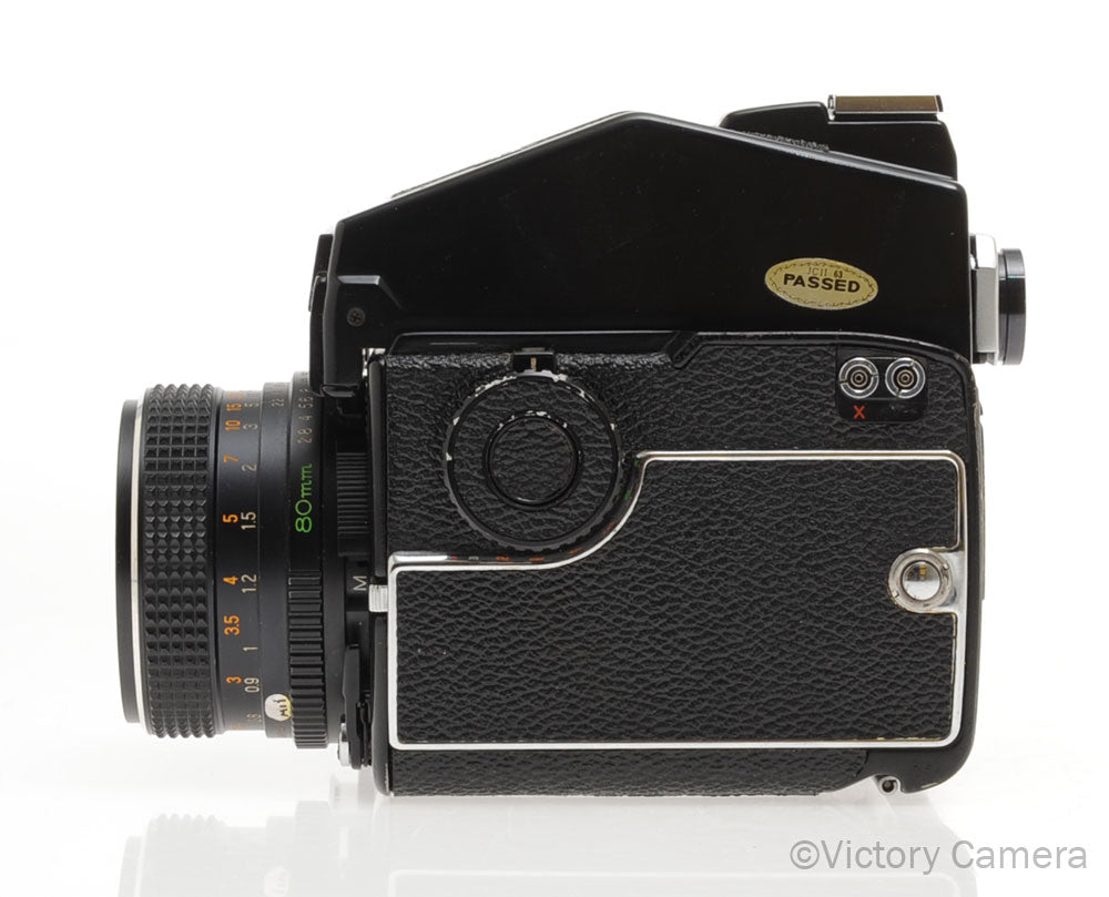 Mamiya m645 1000s 645 Camera w/ Metered Prism & 80mm f2.8 Lens [GOOD] - Victory Camera