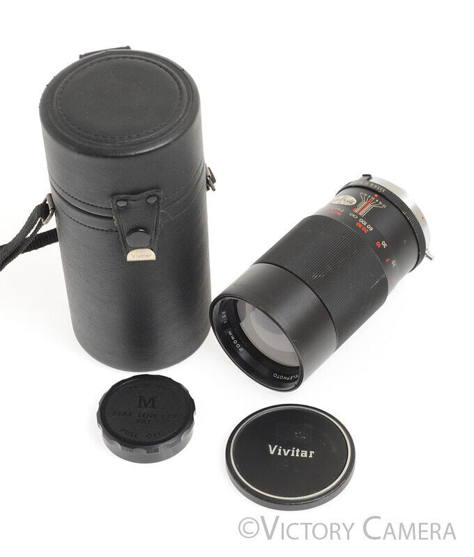 Vivitar 200mm F3.5 Telephoto Prime Lens for Minolta Manual Focus