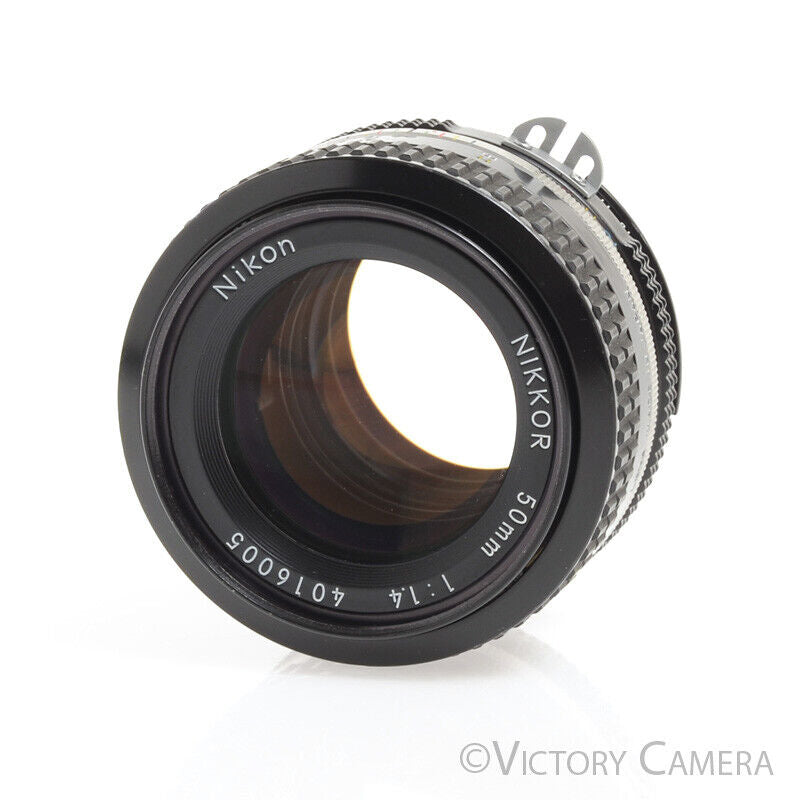 Nikon Nikkor 50mm F1.4 AI Manual Focus Standard Prime Lens -Clean- - Victory Camera