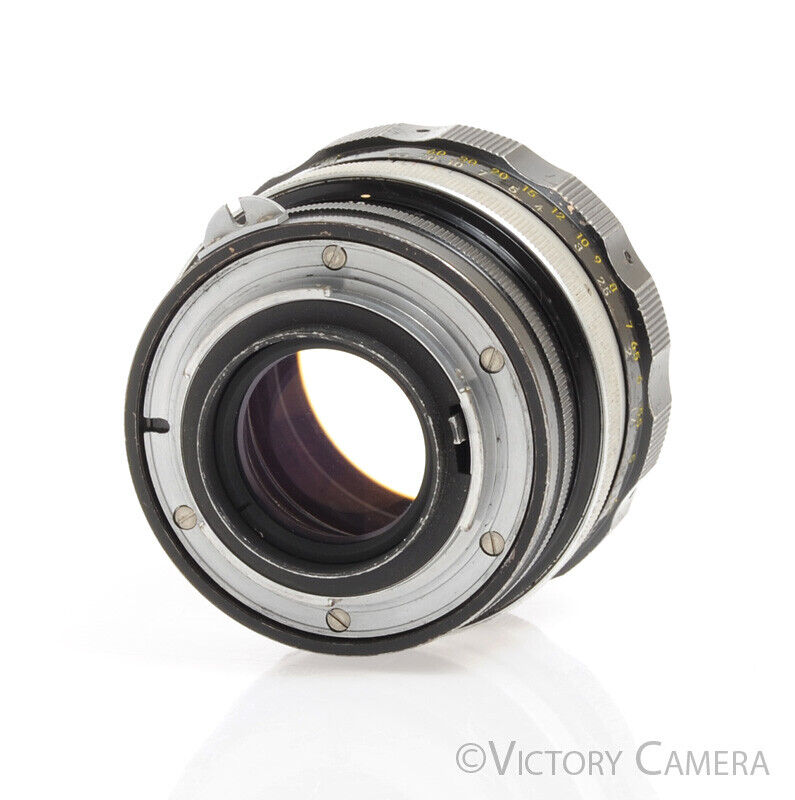 Nikon Nikkor-H 85mm f1.8 non-AI Portrait Prime Lens -Clean Glass-