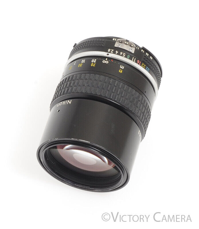 Nikon Nikkor 135mm f2.8 AI Manual Focus Telephoto Prime Lens -Read- - Victory Camera