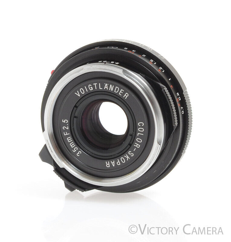 Voigtlander 35mm f2.5 Color Skopar P II Wide Angle Lens for M Mount